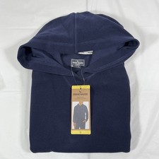 Eddie Bauer Textured Lounge Hoodie, Blue, Men  s Small, NEW - waffle knit, soft