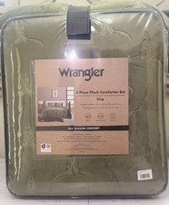 Wrangler  Green Embossed  Steer Head Comforte...