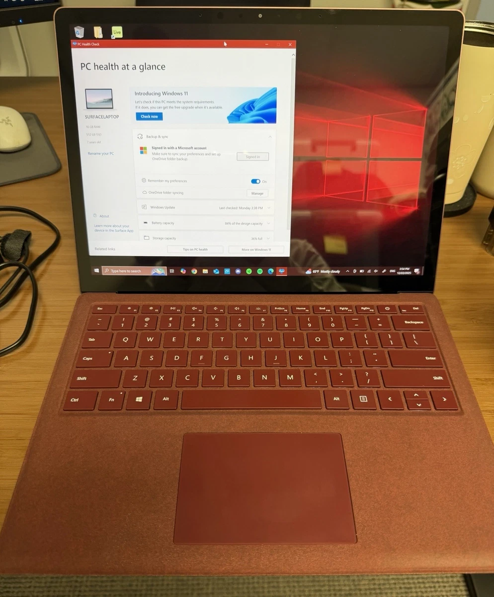 Microsoft Surface Laptop Red Notebooks/Laptops for Sale - Shop New