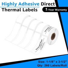 5Rolls Internet Postage LabelWriter Address For Dymo 30320 Labels Thermal Papers