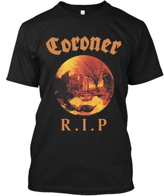 Limited New Coroner R.I.P. Swiss Technical Thrash Music Classic T-SHIRT S-4XL