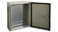 Wandverteilerschrank RAL 7032, Material: Stahl 8428295
