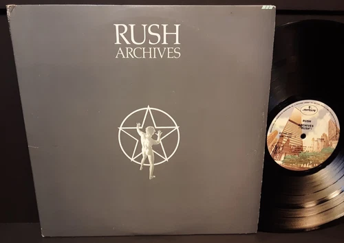 RUSH ARCHiVES ViNYL 3 LP RECORD ALBUM MERCURY 1978 FLY BY NiGHT CARESS OF STEEL
