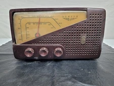 Vintage Zenith No. S-14549 AM/FM Bakelite Tube Radio Repair/Parts/Restoration