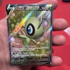 160/198 Celebi V | Rare Ultra Full Art | Pokemon TCG Card SWSH06 Chilling Reign on eBay