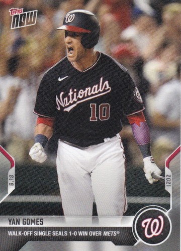 2021 Topps Now 377 Yan Gomes