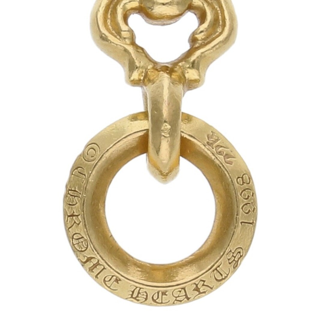 Chrome Hearts 22k #5Dagger P DMND #5 Dagger Charm Pave Diamond Gold Used afd2e98 thumbnail 4