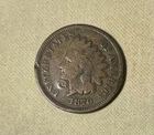 1870 Indian Cent (damage, three hits)                         FG15