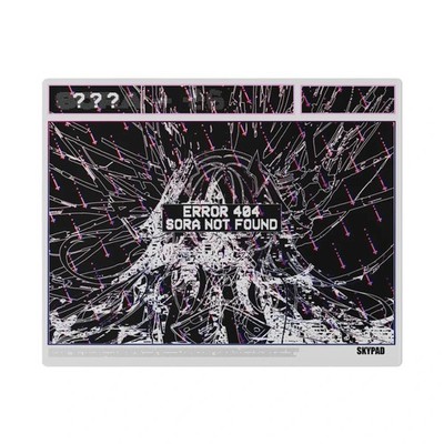 Mousepad Skypad Sora Error 404 Limited Edition