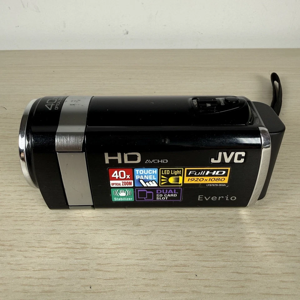 JVC Everio GZ-HM445BEK Handheld High Definition HDD Camcorder New Battery - Image 2 of 4