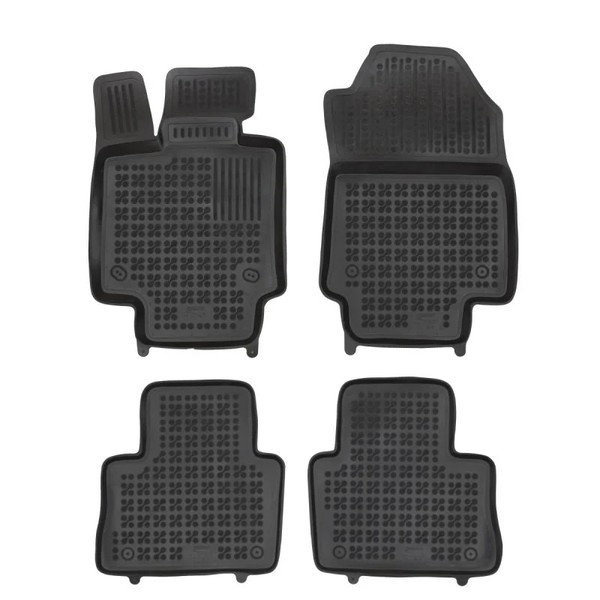 Gummi-FußMatten Toyota Rav4 2021- (Hybrid) Rezaw-Plast Passgenau Auto Set-image