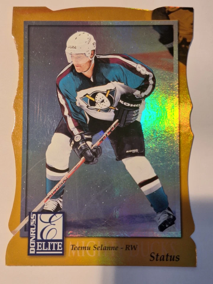 1997-98 Donruss Elite Status Teemu Selanne /100 - Image 2 of 3