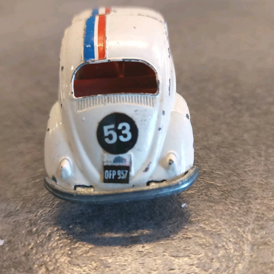 HERBIE IL MAGGIOLINO TUTTO MATTO POLITOYS Art. W 2 Made in Italy Scala 1/43 - Immagine 4 di 4
