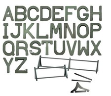 LETTERS FUNERAL  FLORAL OASIS FOAM A-Z ALSO AVAILABLE STANDS TRIBUTES
