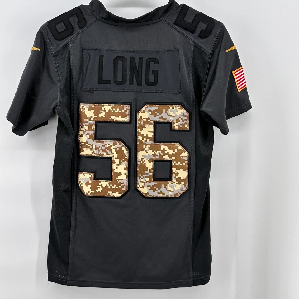 Camiseta Nike Philadelphia Eagles Chris Larga 56 Juvenil Super Bowl LII M Foto 3 de 4