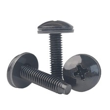 50 Pack Rack Screws and Nylon Washers. 10-32 UNF for Server Cabinet, Server ...