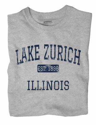 Lake Zurich Illinois IL T-Shirt EST