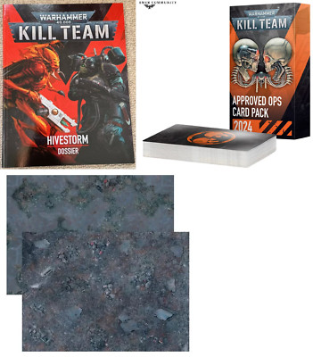 Carte Warhammer 40K Kill Team: Hivestorm Approved Ops - Nuove, Espansione Per Giocatori - Foto 2