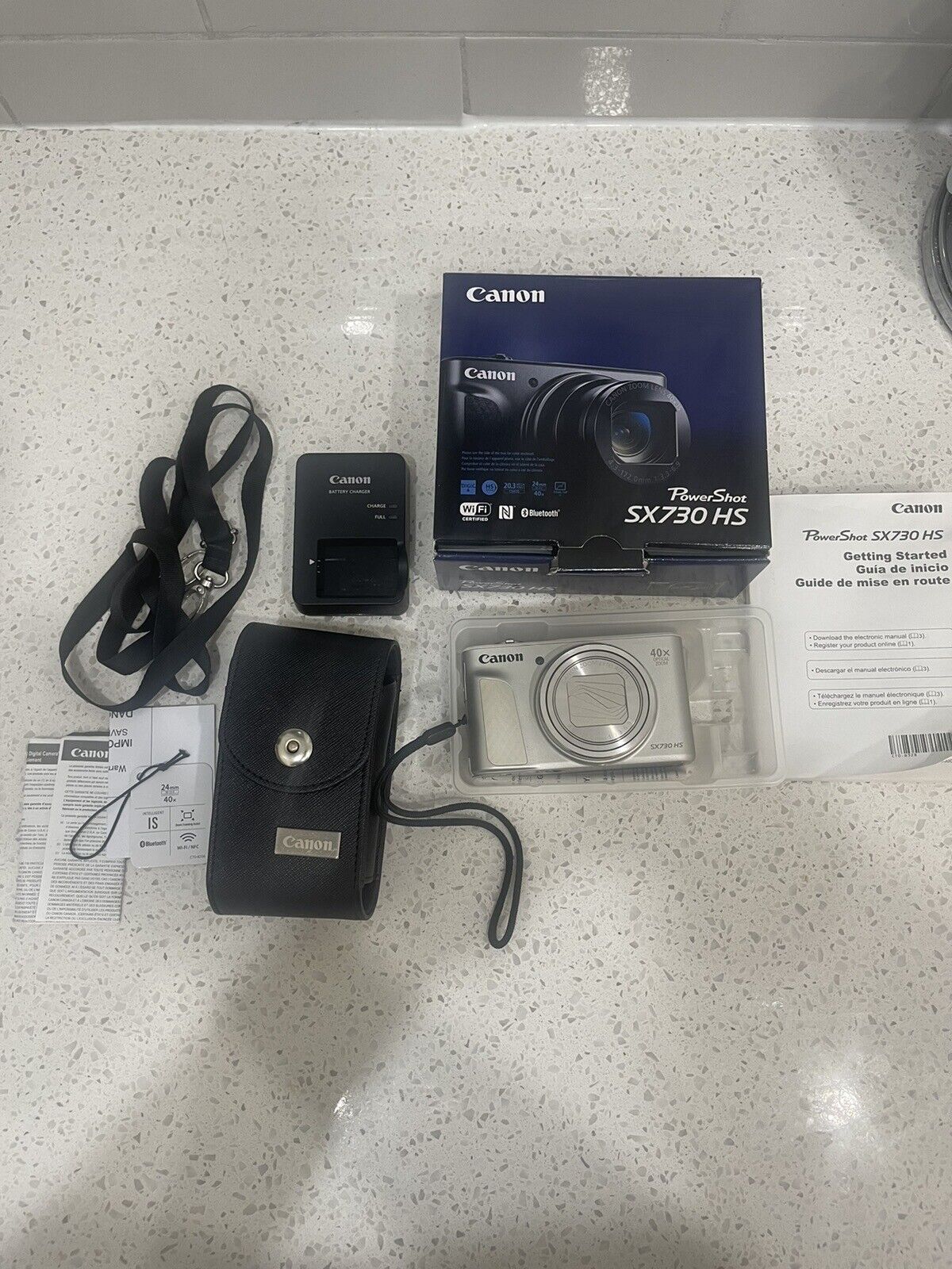 Canon PowerShot SX730 HS 20.3MP Digital Camera - Black (Body Only