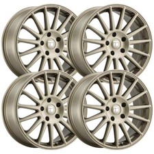 Set-4 Touren Tr92 20x10.5 5x114.3 35mm Matte Gold Wheels Rims 20 Inch