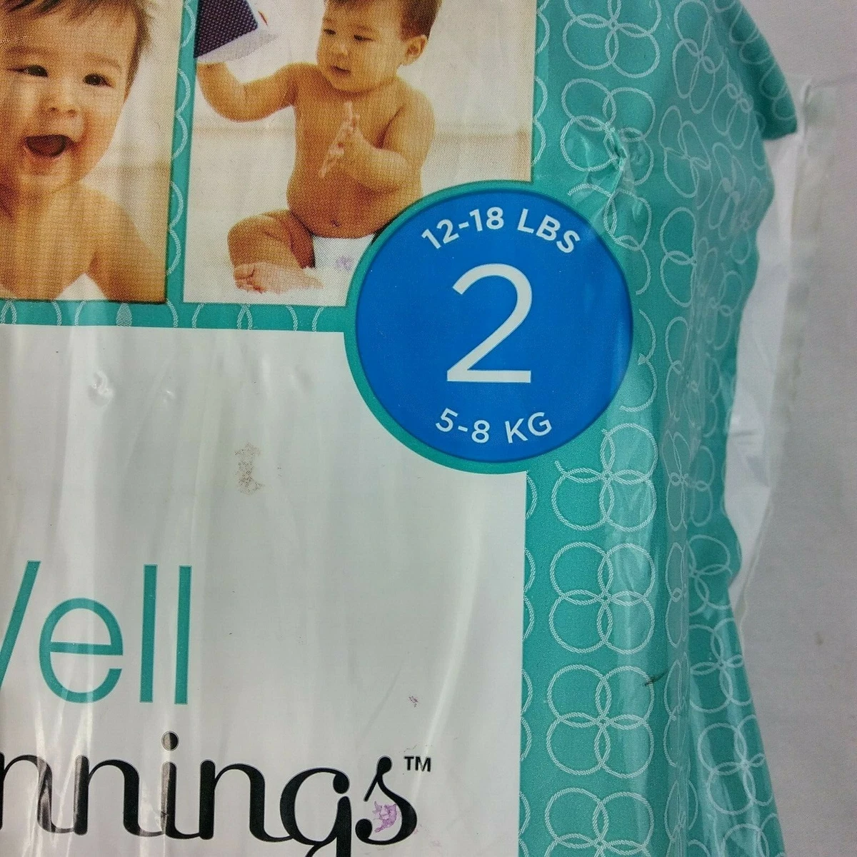 Well Beginnings Diapers 42 Jumbo 12 18 Lbs 2 G13 eBay