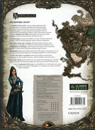 Auswahl: DAS SCHWARZE AUGE - REGELWERK & QUELLENBUCH - DSA - ROLLENSPIEL - (HC) - Picture 31 of 43