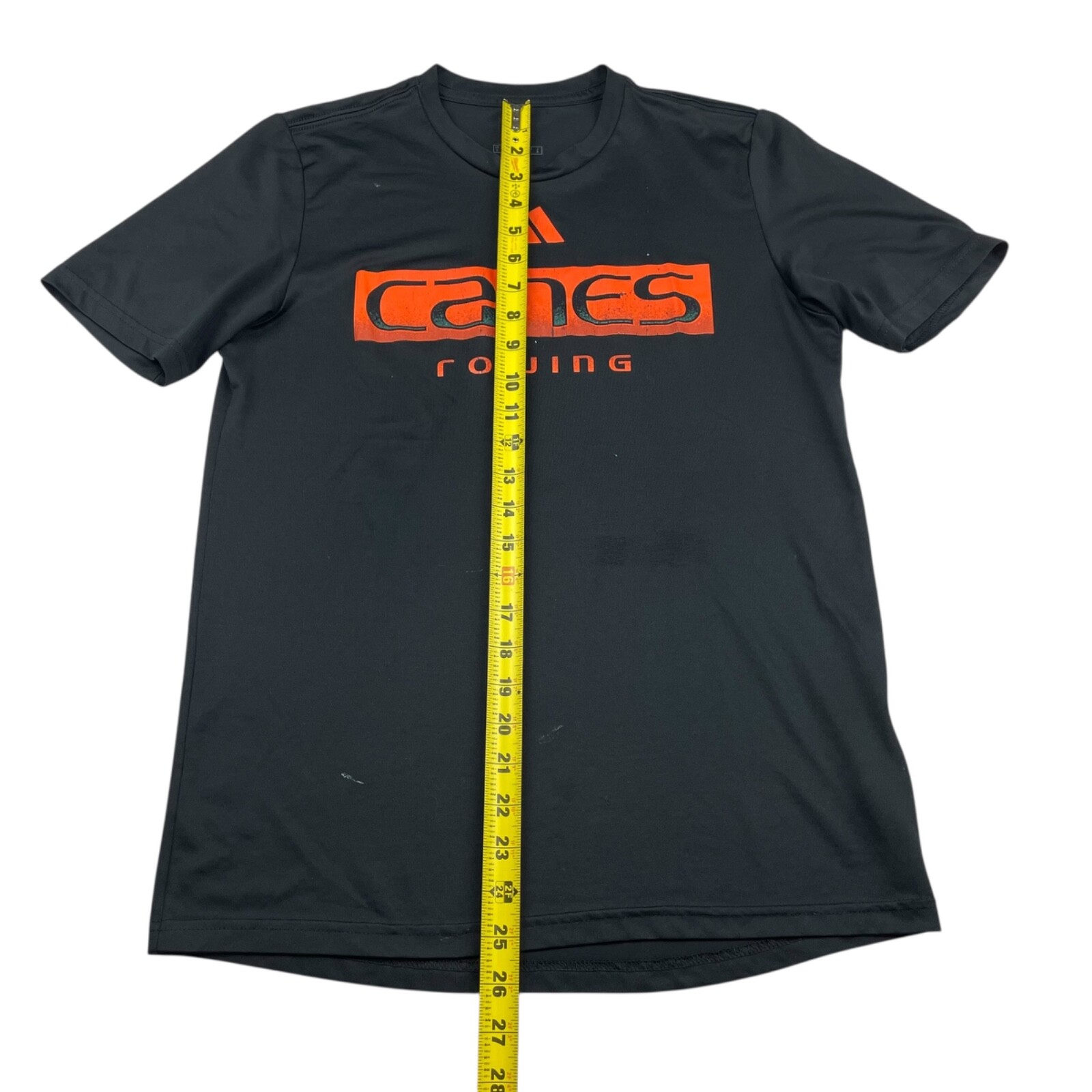 FILA Maglietta Miami Hurricanes Rowing x Adidas Team Issued Performance Nera • Small