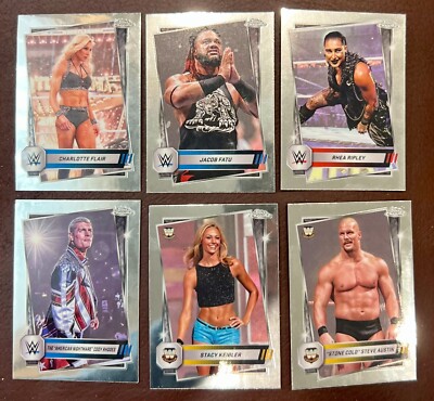 2025 Topps Chrome WWE - #1-200 Set Builder - You Pick! DISCOUNT! UPDATED 2/13