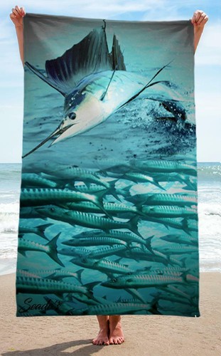 Beach Towel Swordfish | eBay