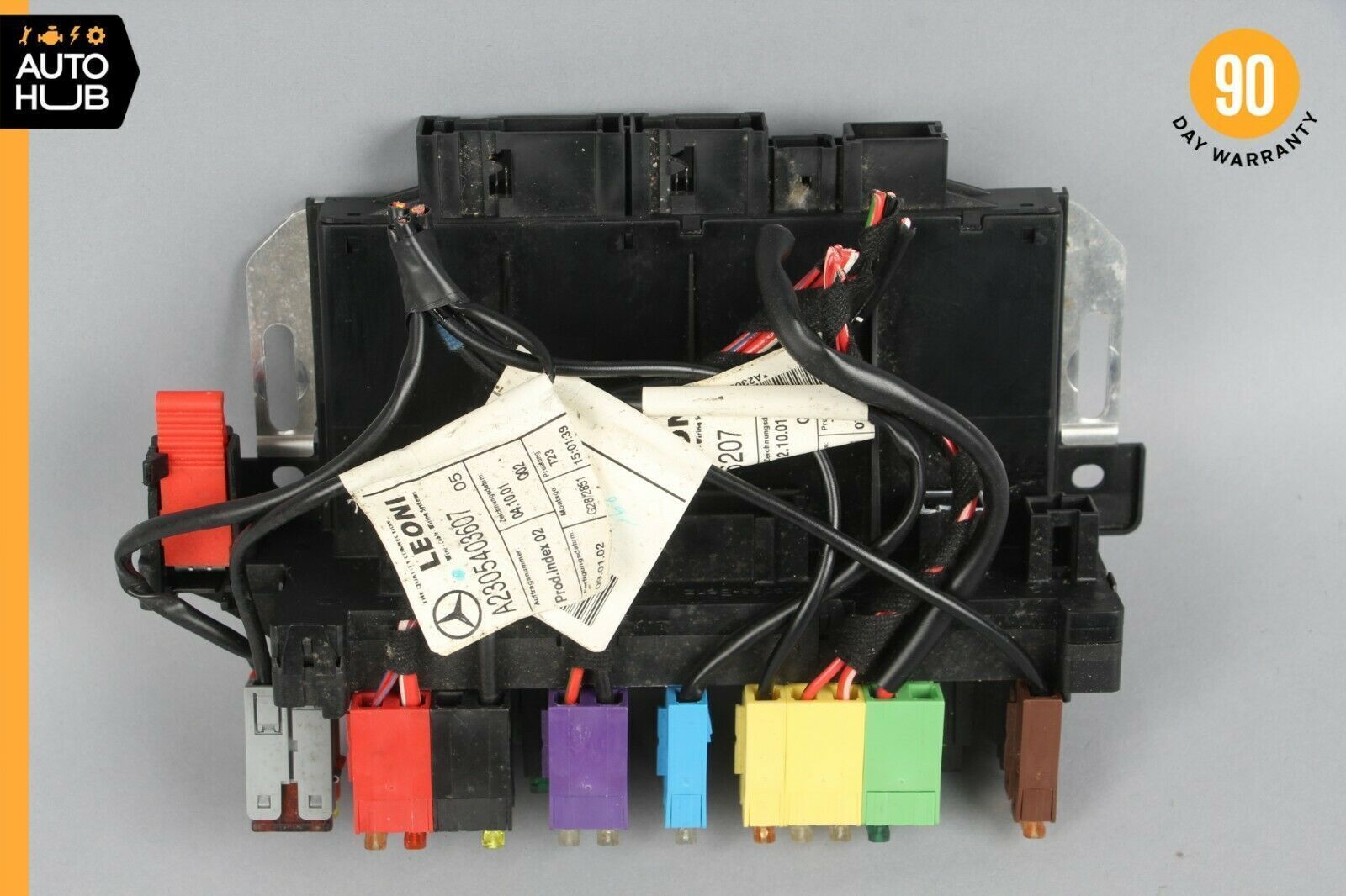 03-12 Mercedes R230 SL500 SL550 SL55 AMG Rear SAM Fuse Box Relay Module OEM