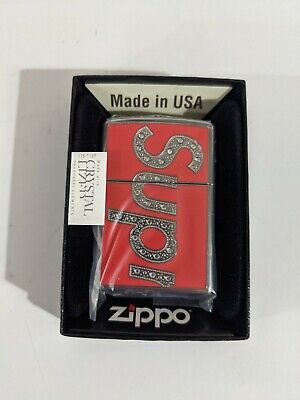 Supreme x Swarovski Zippo | eBay Supreme x Swarovski Zippo | eBay
