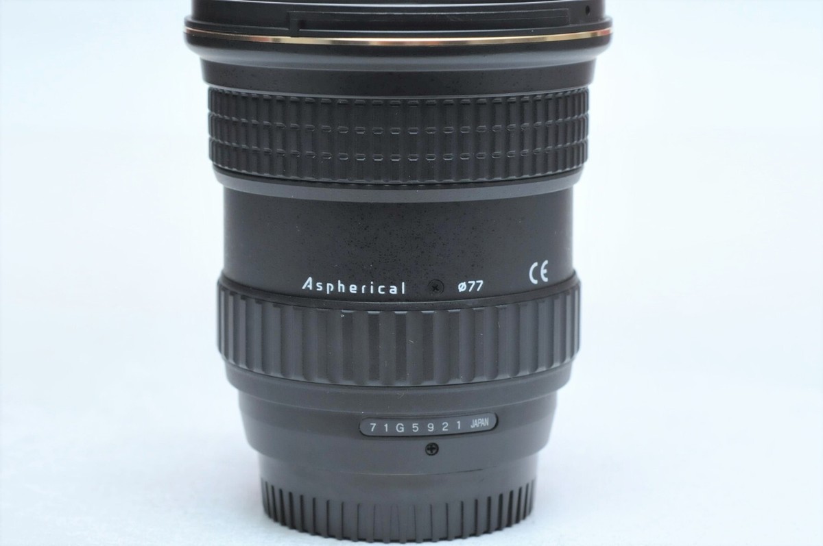 Tokina AT-X PRO SD 12-24 DX Nikon Fマウント Tokina AT-X PRO SD 12-24mm(IF) F4 DX Nikon F Mount [Exc+++++