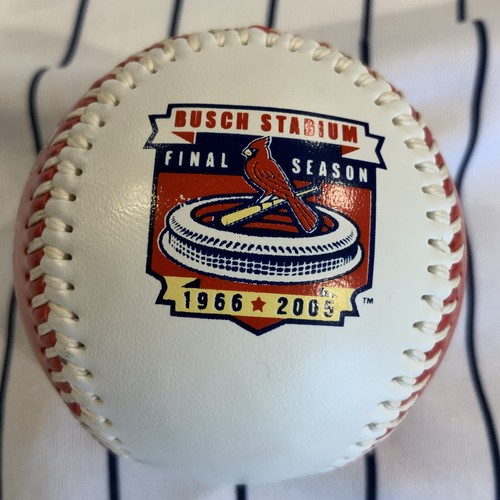 St. Louis Cardinals 2005 Busch Stadium Final Season Souvenir Baseball Ball