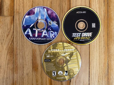Test Drive Off -Road, Atari Ann. PC CD-ROM Game Lot Accolade Windows Untested