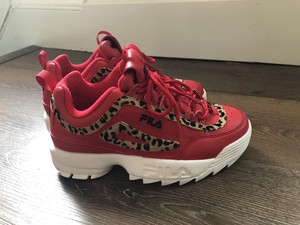 fila leopard sneakers