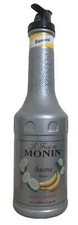 Monin Puree 1 Litre Banana Flavours Cocktail Mix Desserts Smoothies Vegan