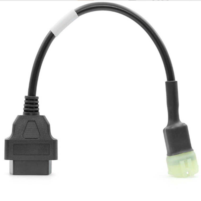 For Kawasaki OBD2 6 Pin Diagnostic Plug Adapter Motorcycle