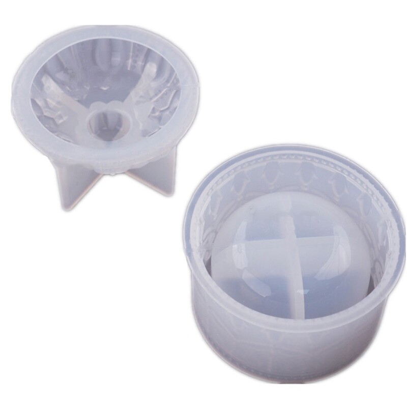 Silicone Jar Resin Mold Bottle Silicone Resin Molds Round Bottle Cup Epoxy Mold