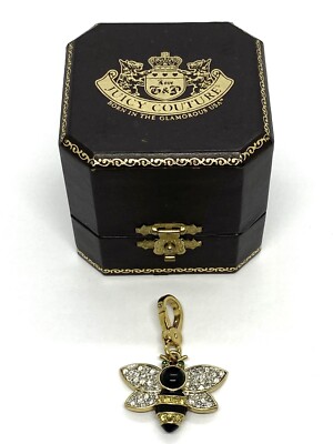 Vintage Retired Juicy Couture Bumble Bee Charm With Original Box