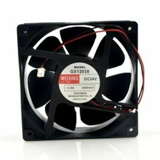 1pc GX12038 DC24V 0.47A 12CM 12038 2-wire Inverter Welding Machine Cooling Fan