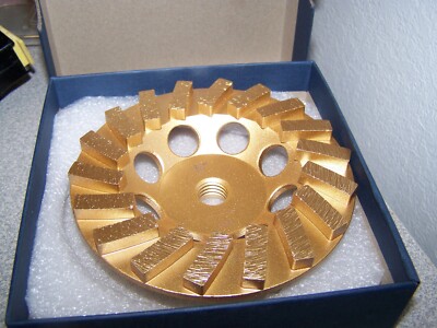 NEW segmented turbo cup wheel 5   Concrete Diamond Grinding Cup Wheel