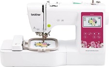 Máquina de bordar Brother PE545, aro de 4" x 4" - Usada