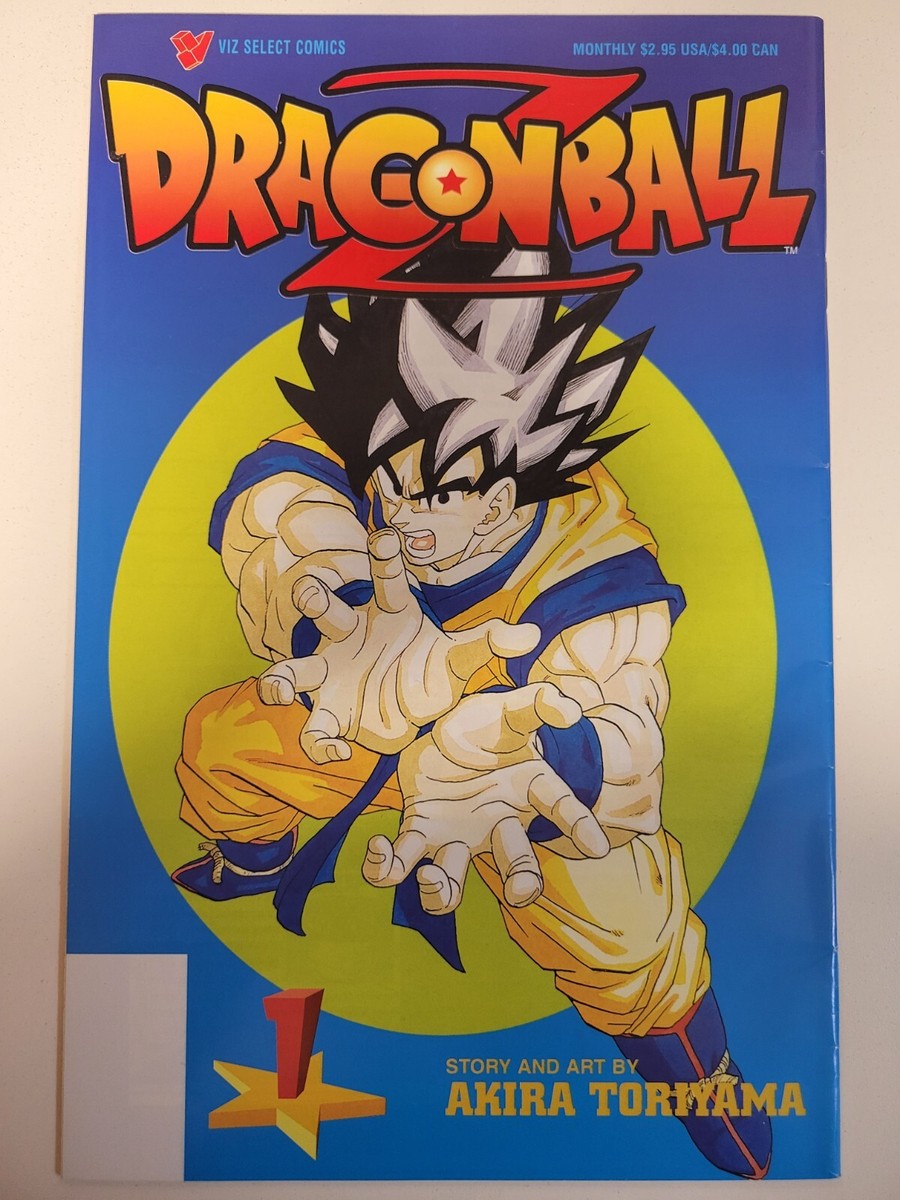 Dragon Ball Z #1 Viz Comics 1999 9th Print | eBay