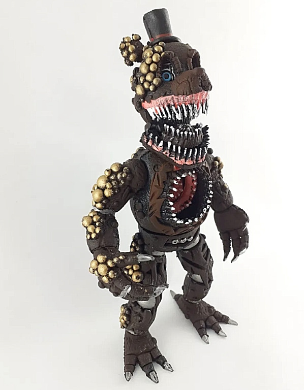 FNAF ANIMATRONIC TWISTED FREDDY FAZBEAR action figure 8 Five Nights at  Freddy's