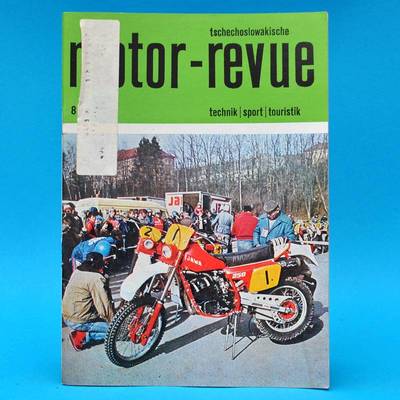 DDR Motor-Revue 8-1985  (tschechoslowakische) Skoda Jawa CZ Tatra Rallye III