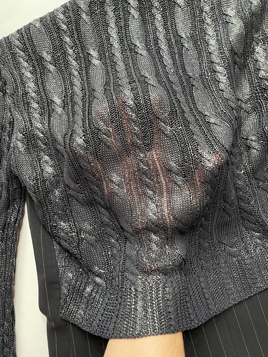 Christian Dior John Galliano Vintage Spring 1999 Pinstripe Blazer