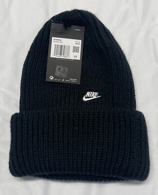 black nike beanie womens