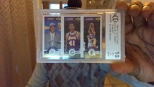 💎1996-97 Collectors Choice LA Lakers Team Set # L1 Kobe Bryant RC Graded BCCG 1