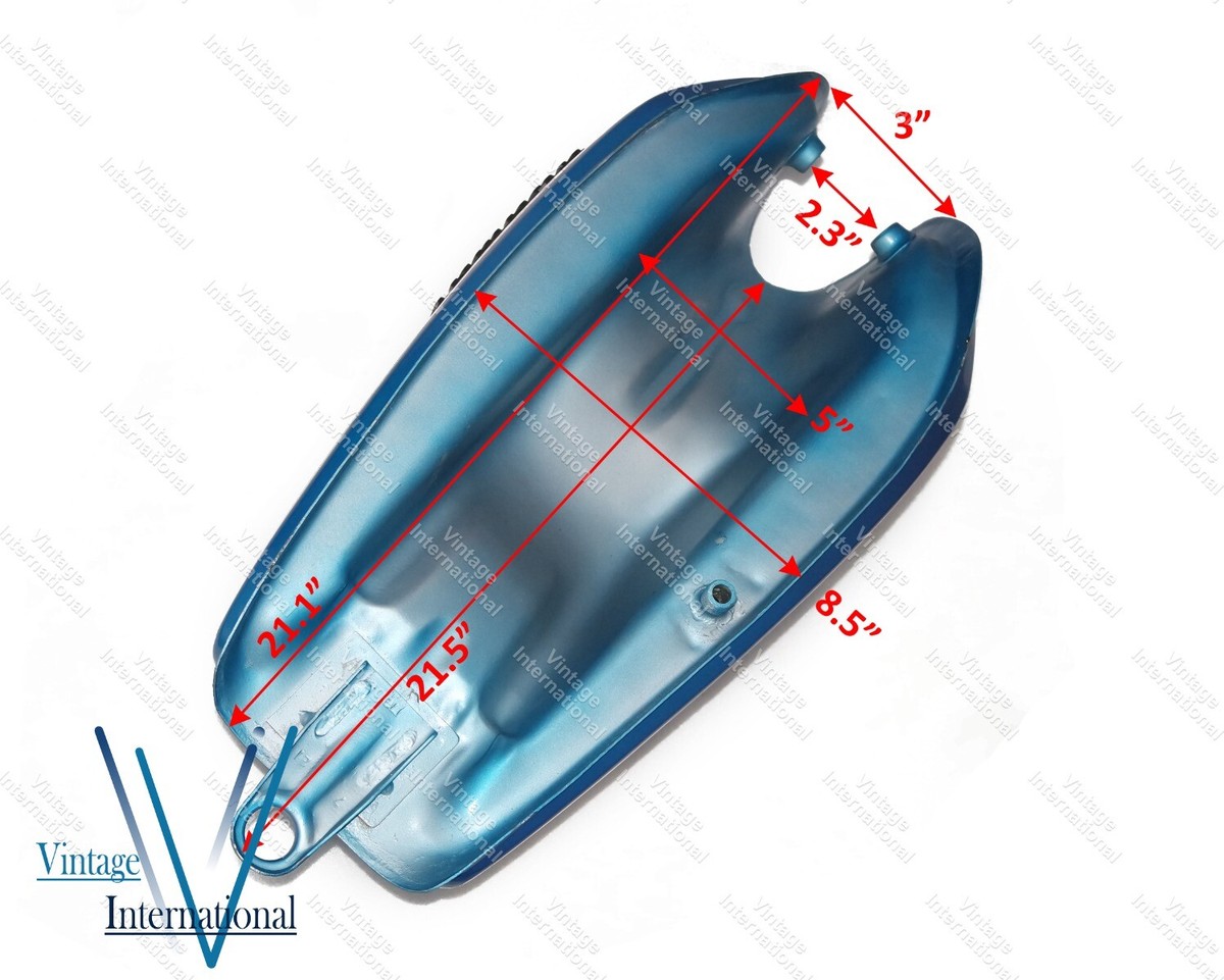 Réservoir Carburant Pour Yamaha RX100/RX125 - Avec Bouchon Et Panneaux Latéraux, Neuf, Personnalisable