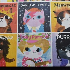 Music cats MUDPUPPY BY GALISON 500 PIECE JIGSAW PUZZLE COMPLETE Parody